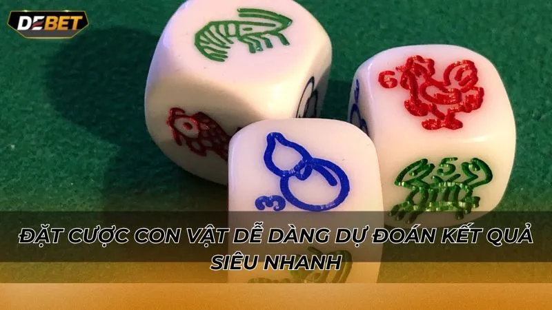 Đặt cược con vật dễ dàng dự đoán kết quả siêu nhanh