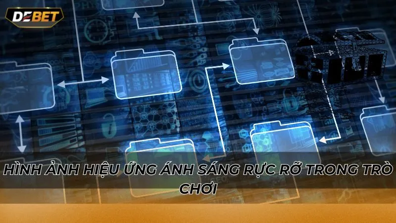 Hình ảnh hiệu ứng ánh sáng rực rỡ trong trò chơi