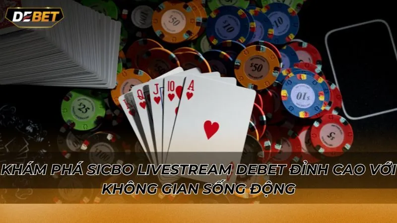 Khám phá Sicbo livestream Debet đỉnh cao với không gian sống động